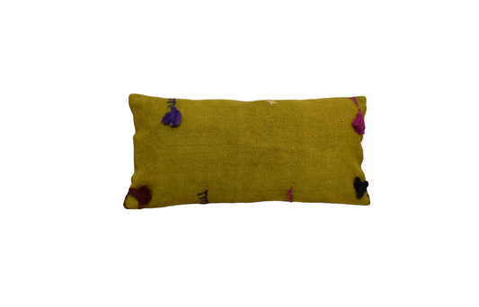 Yeni El Dokuma Dekoratif Lumbar Kilim Kırlent Yastık Kılıfı 6889