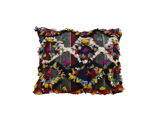 Yeni El Dokuma Dekoratif Kilim Kırlent Yastık Kılıfı 6908