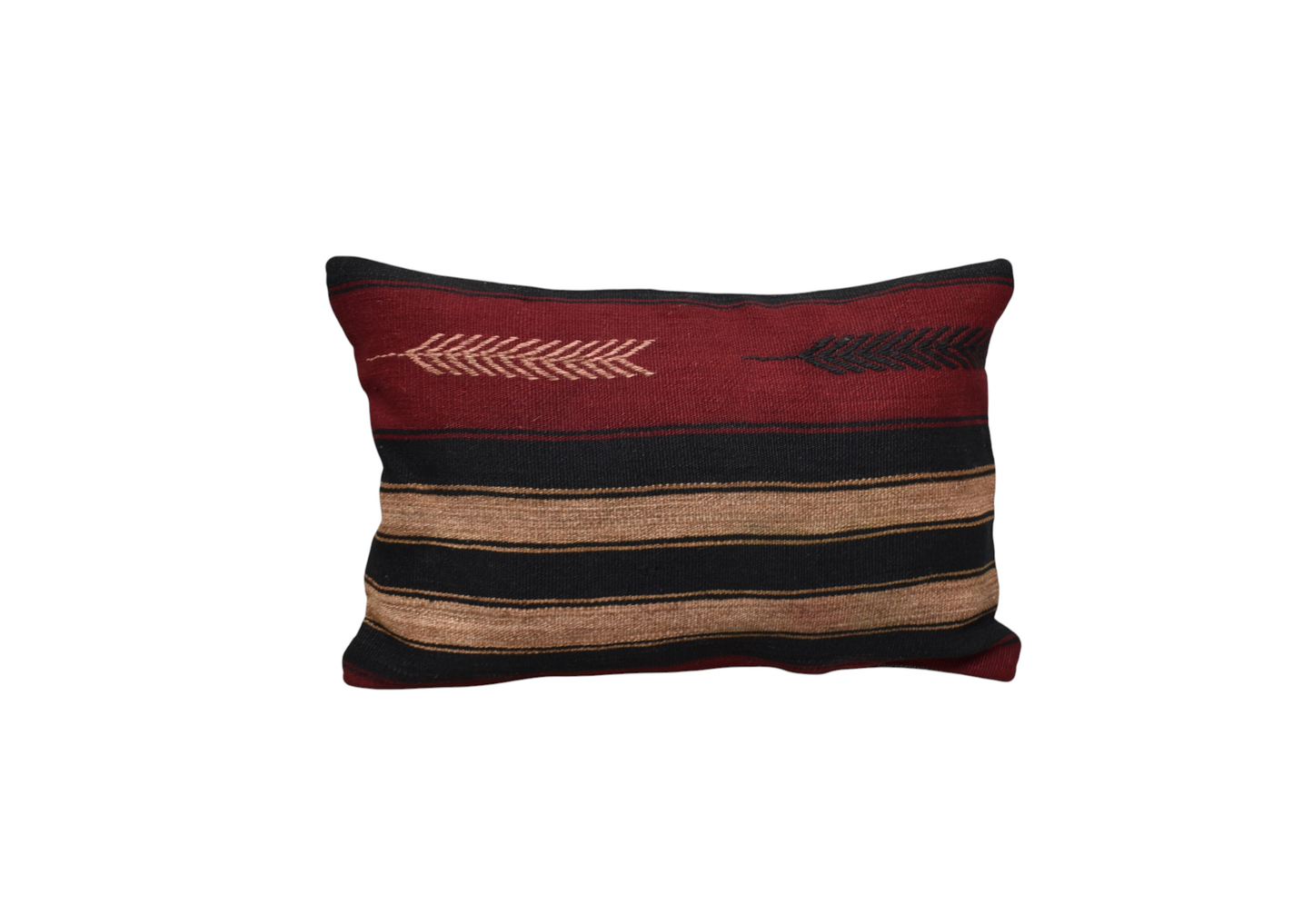 Yeni El Dokuma Dekoratif Kilim Kırlent Yastık Kılıfı 6914