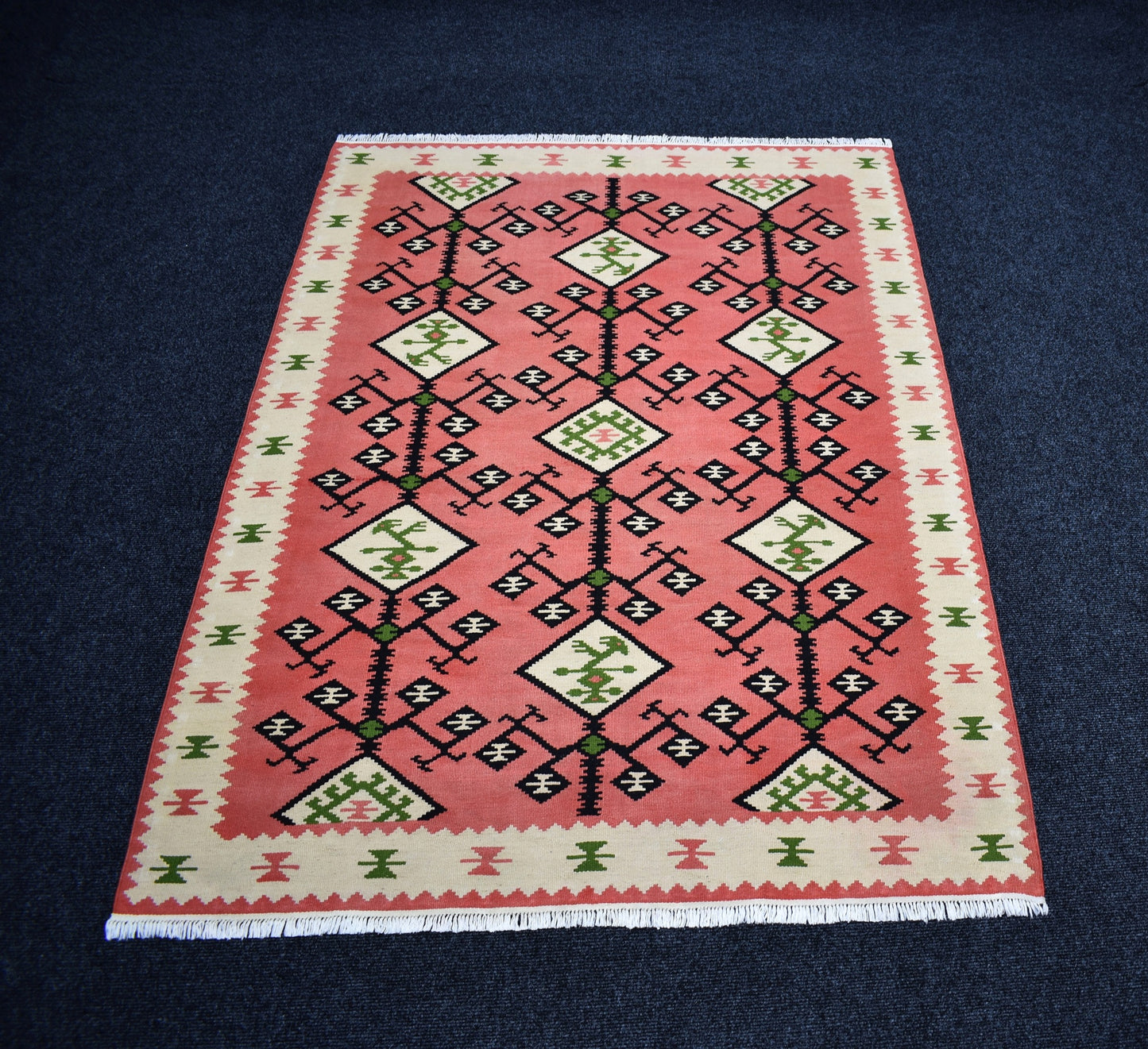Yeni El Dokuma Otantik Ender Şarköy Yün Kilim 6932