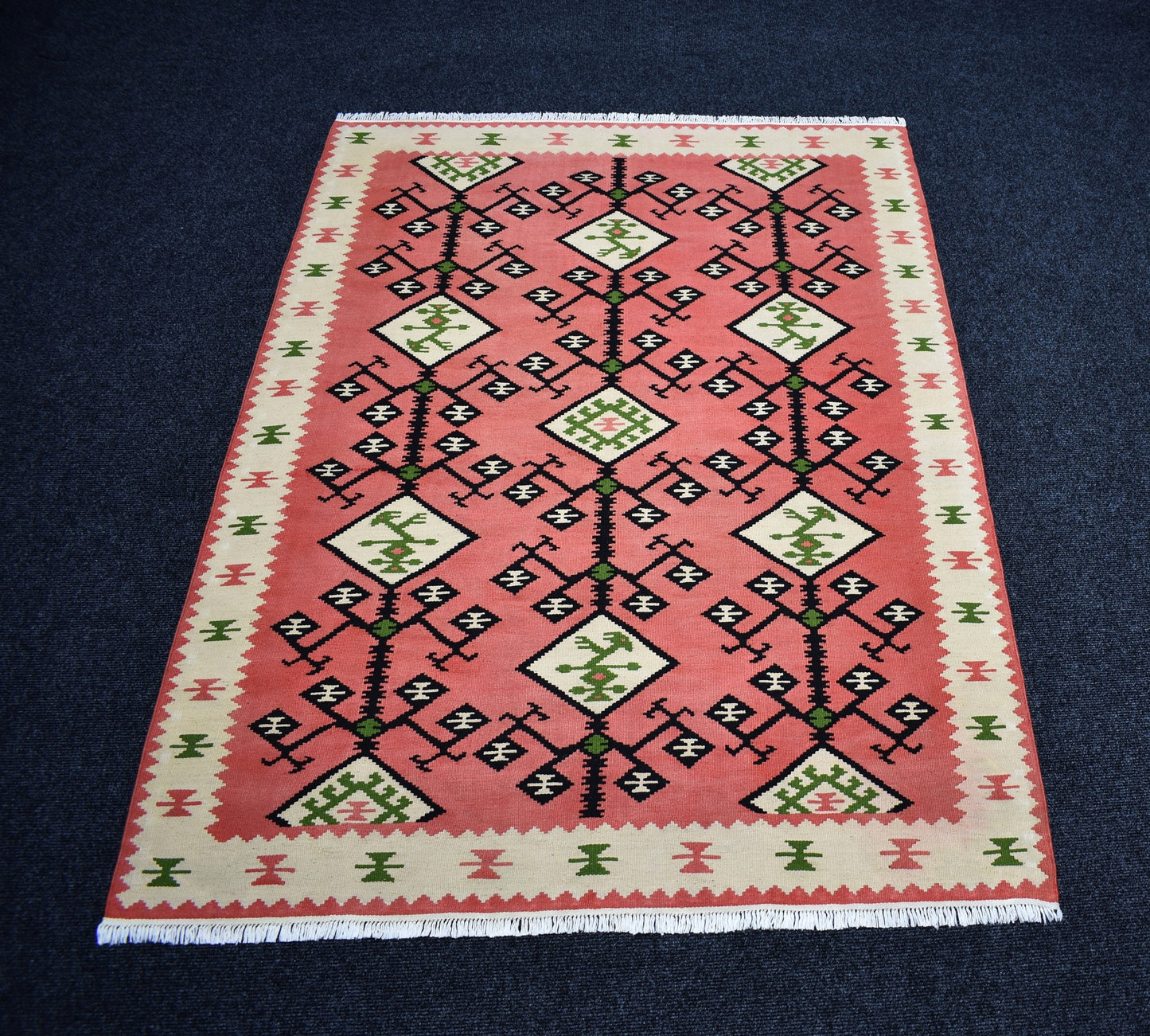 Yeni El Dokuma Otantik Ender Şarköy Yün Kilim 6932