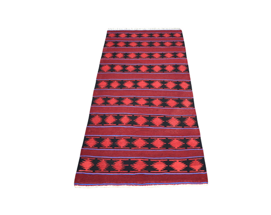 Yeni El Dokuma Otantik Elegant Malatya Yolluk Yün Kilim 6940