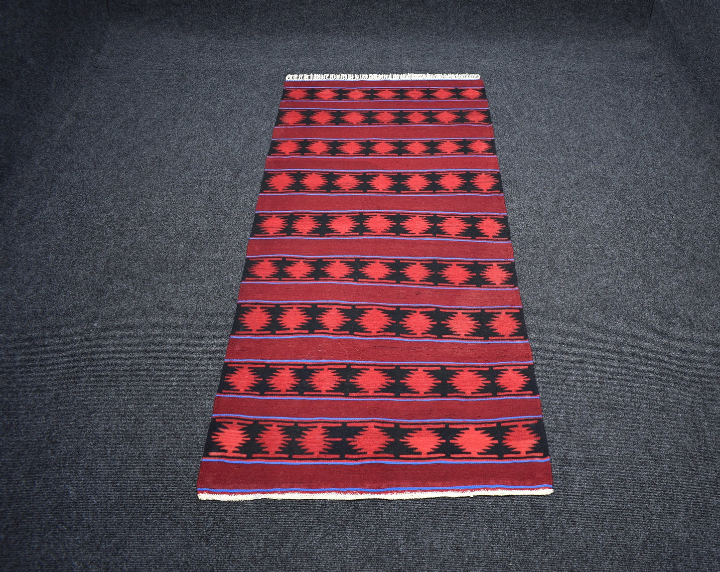 Yeni El Dokuma Otantik Elegant Malatya Yolluk Yün Kilim 6940