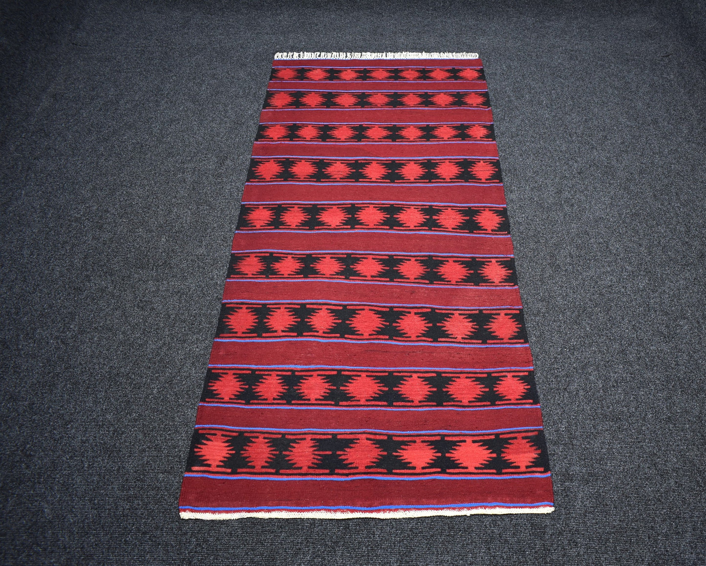 Yeni El Dokuma Otantik Elegant Malatya Yolluk Yün Kilim 6940