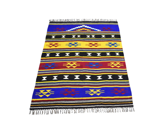 Yeni El Dokuma Otantik Manastır Namazlık Seccade Yün Kilim 6977