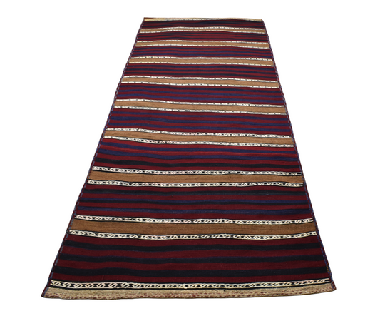 El Dokuma Nadir Yekpare Tek Parça Malatya Yün Kilim 7054