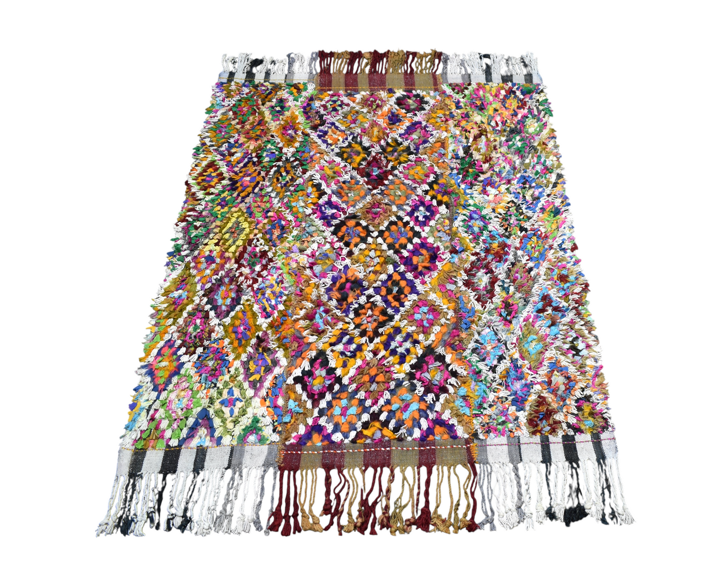 El Dokuma Otantik Reyhanlı Adana Tülü Yün Kilim 7083