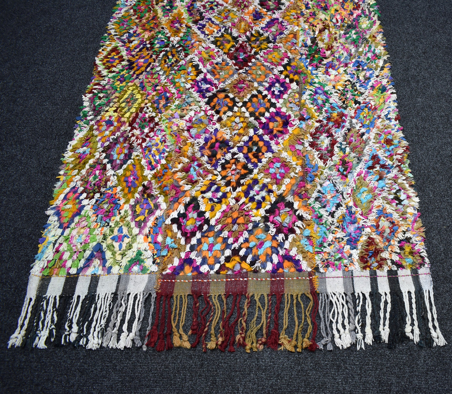 El Dokuma Otantik Reyhanlı Adana Tülü Yün Kilim 7083