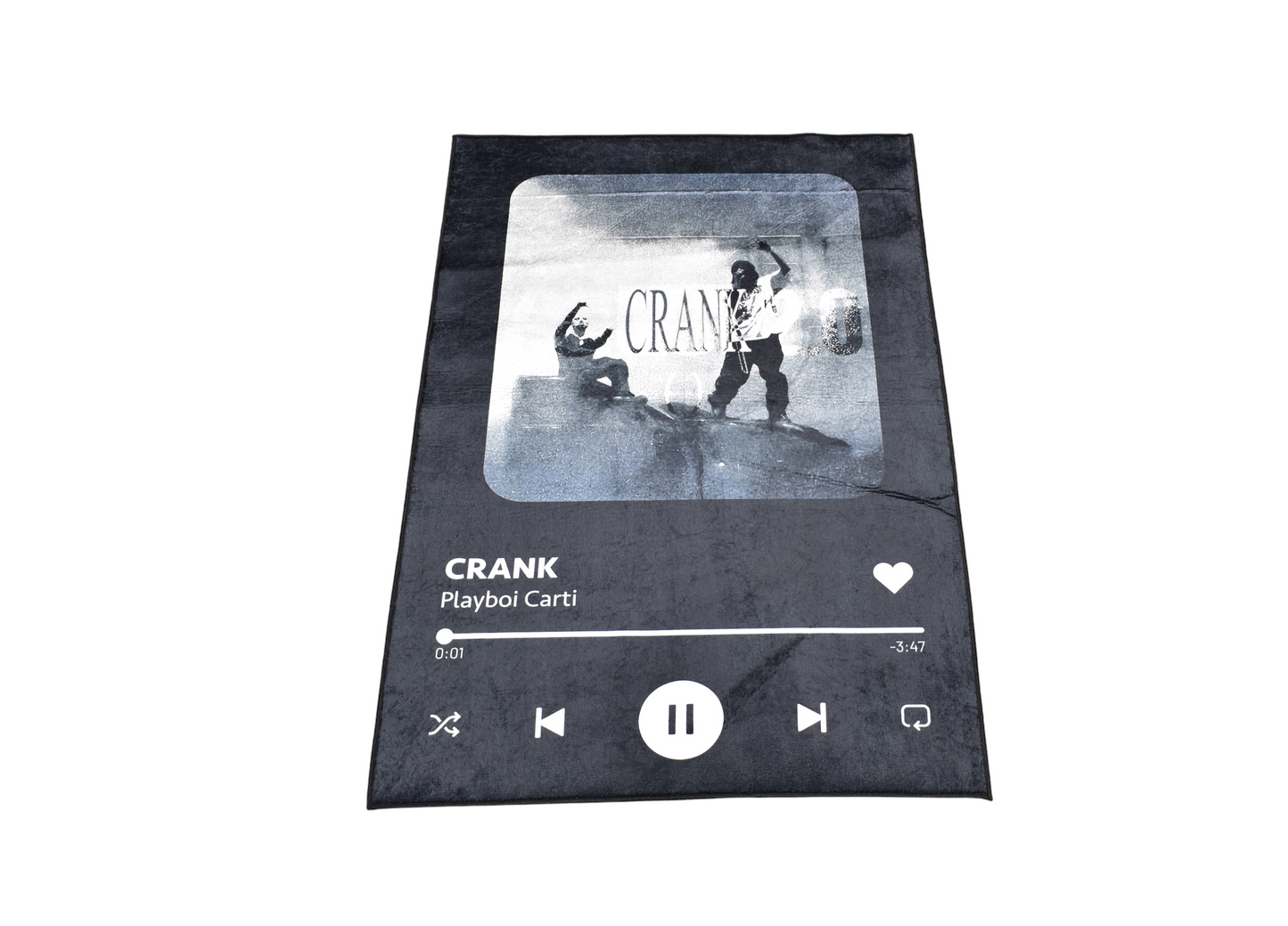 Yeni Lüks Dekoratif Crank Playboi Carti Tasarım Digital Baskı Makine Halısı 7122