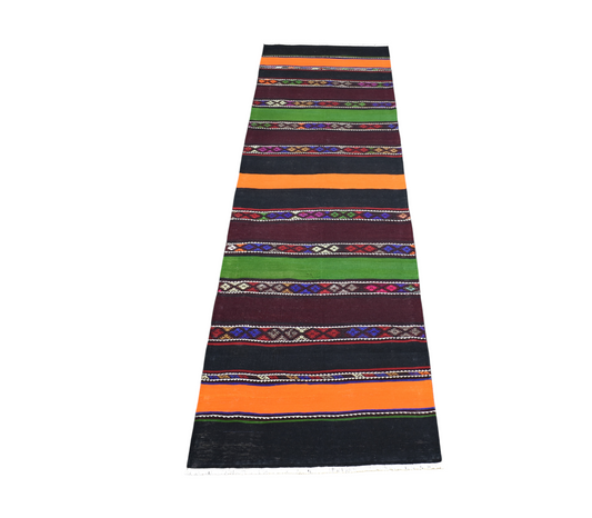Yeni El Dokuma Şaheser Renkli Hafik Sivas Yolluk Yün Kilim 7133