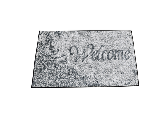 Yeni Lüks Dekoratif Welcome Paspas Tasarım Digital Baskı Makine Halısı 7149
