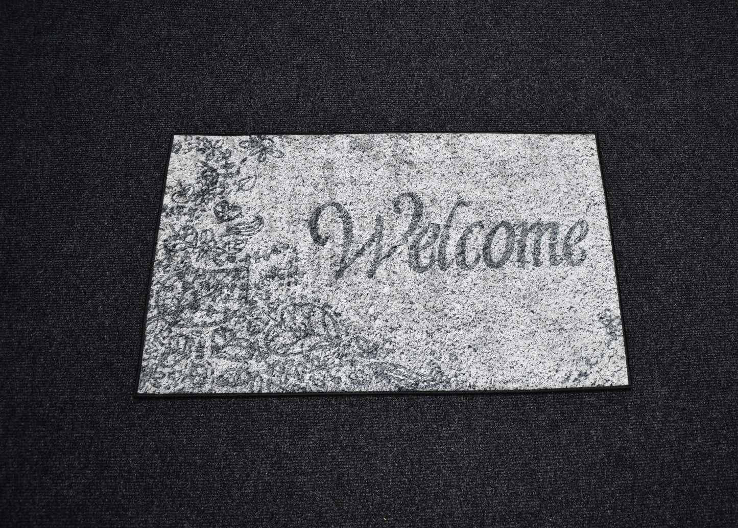 Yeni Lüks Dekoratif Welcome Paspas Tasarım Digital Baskı Makine Halısı 7149