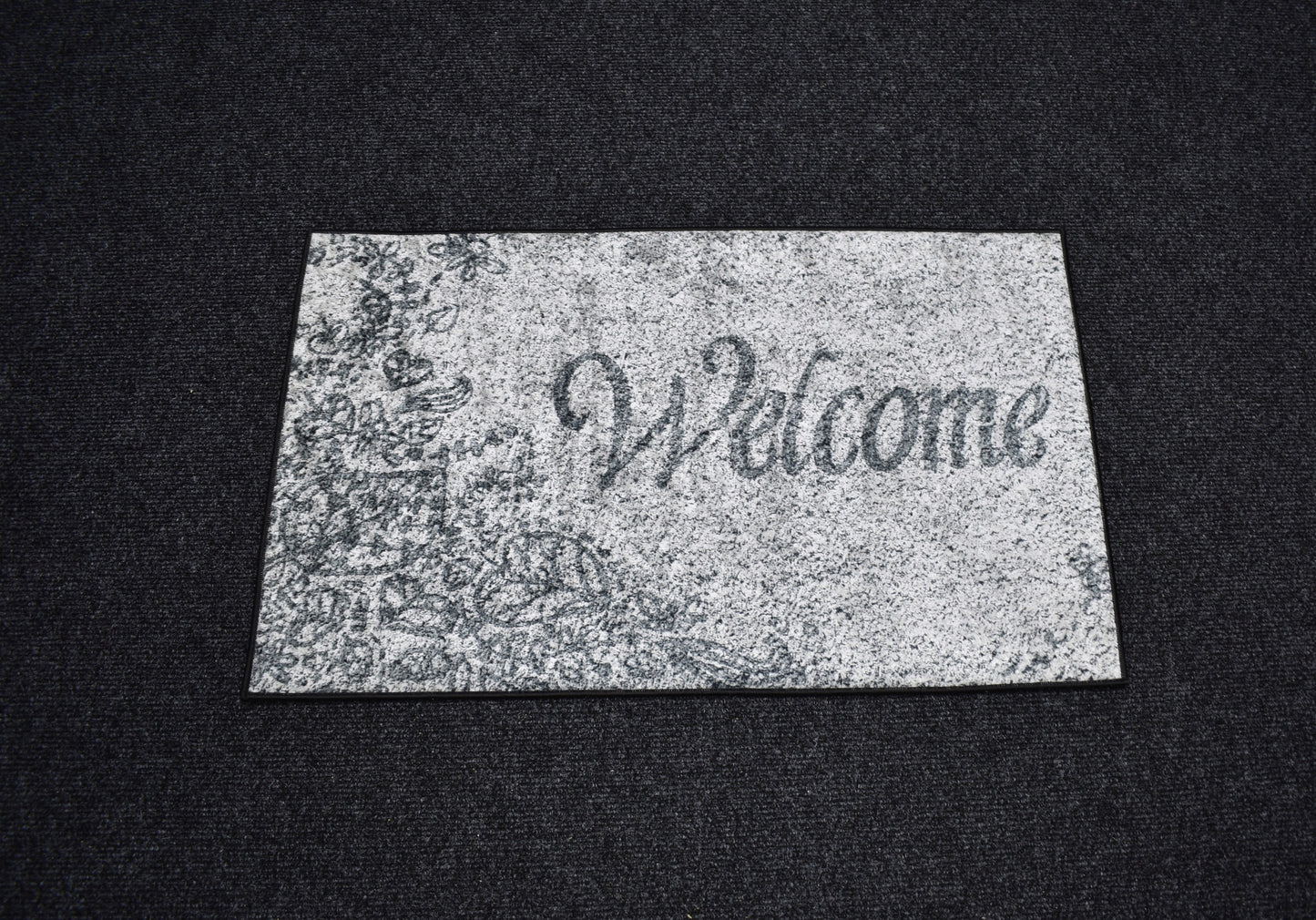 Yeni Lüks Dekoratif Welcome Paspas Tasarım Digital Baskı Makine Halısı 7149