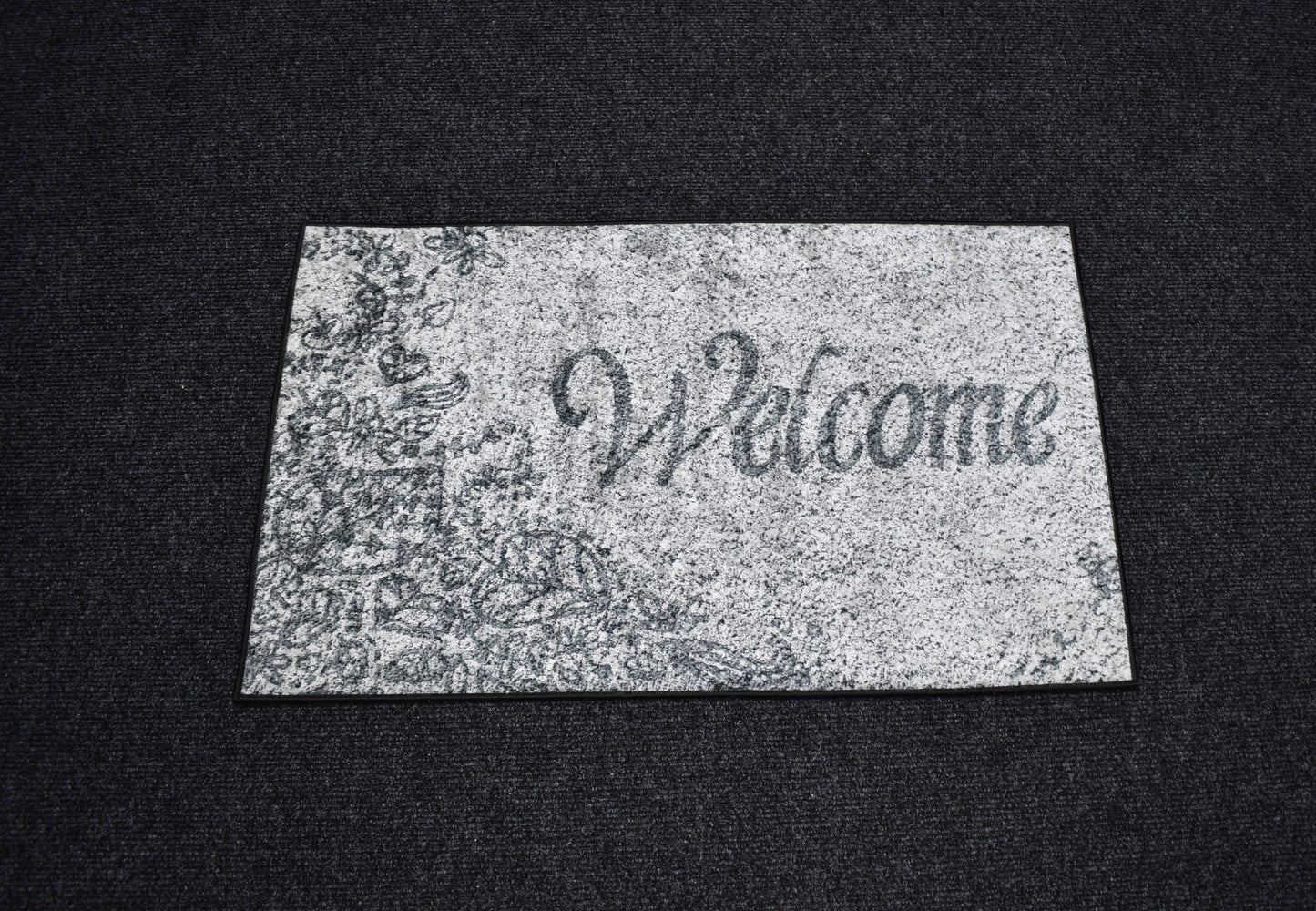 Yeni Lüks Dekoratif Welcome Paspas Tasarım Digital Baskı Makine Halısı 7149