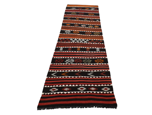El Dokuma Otantik Ender Karapınar Yörük Yolluk Yün Kilim 7153