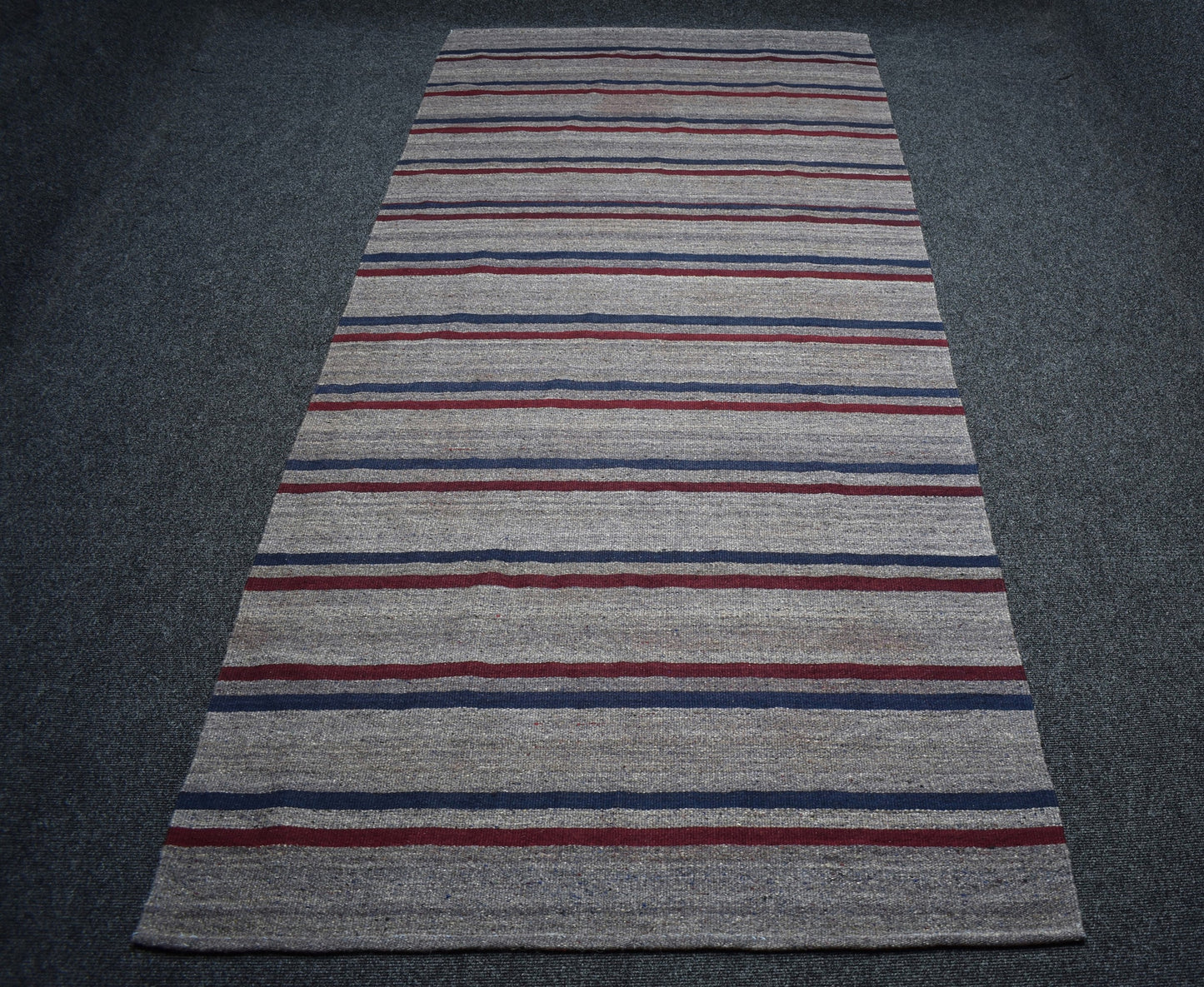 Yeni El Dokuma Çubuklu Yağcıbedir Balıkesir Yün Kilim 7194