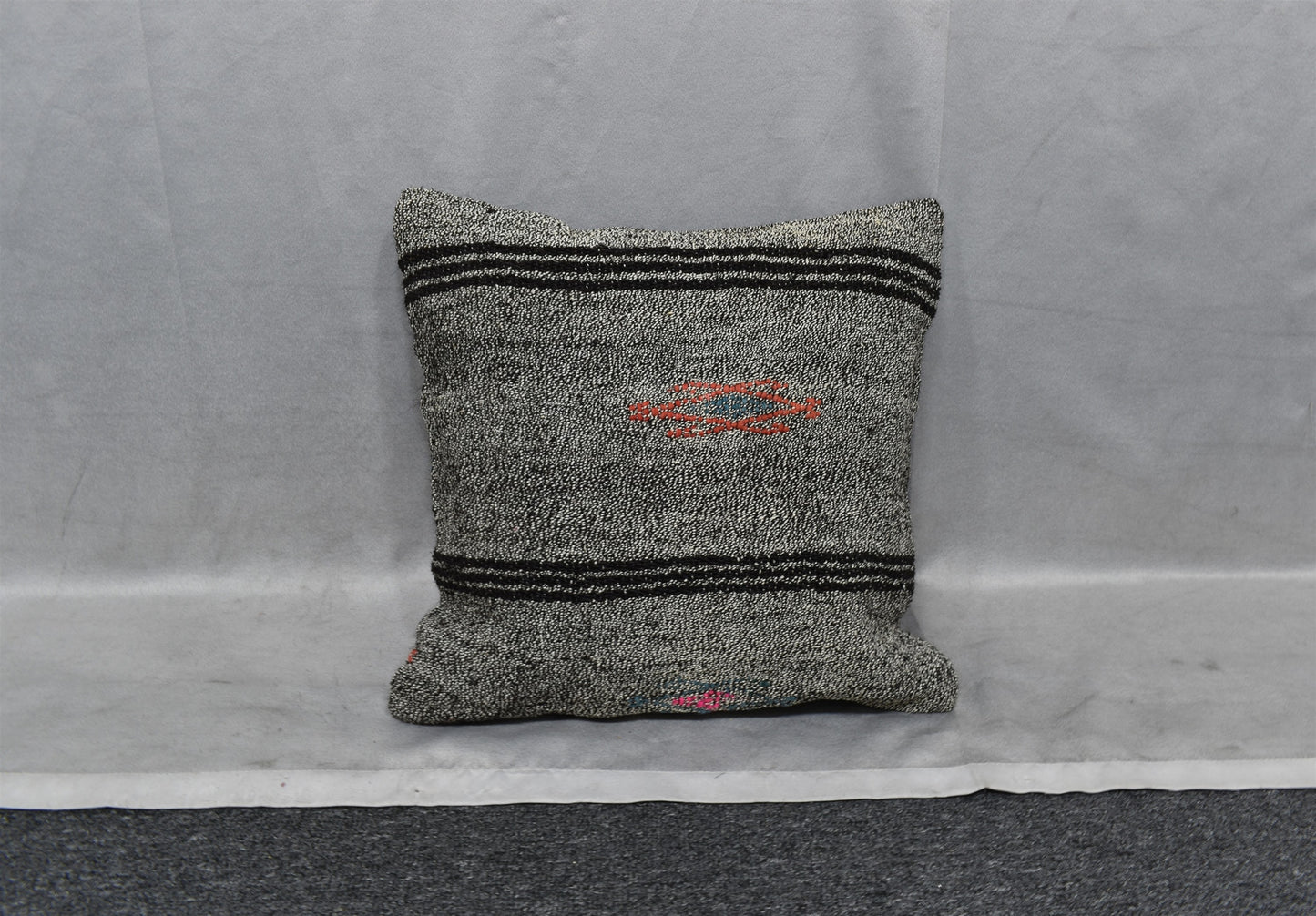 Yeni El Dokuma Dekoratif Kilim Kırlent Yastık Kılıfı 7200