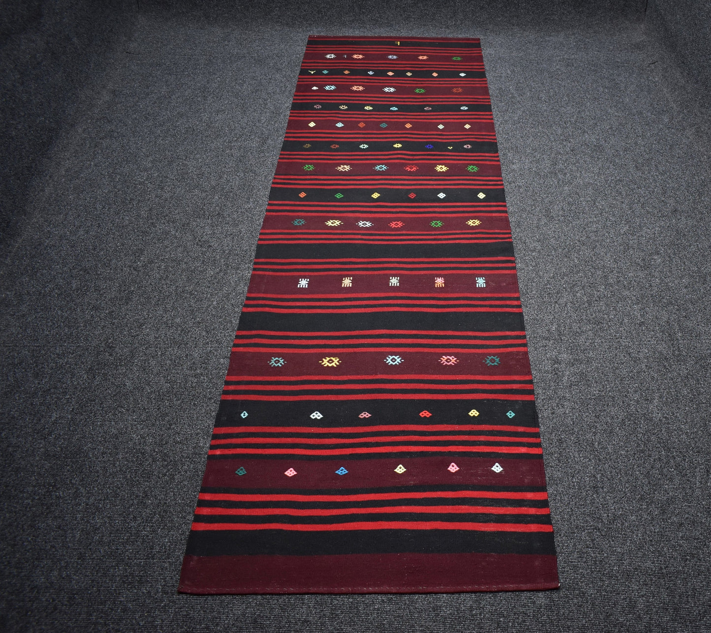 Yeni El Dokuması Başyapıt Malatya Yolluk Yün Kilim 7224