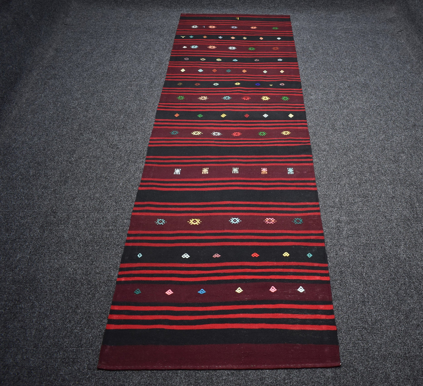 Yeni El Dokuması Başyapıt Malatya Yolluk Yün Kilim 7224