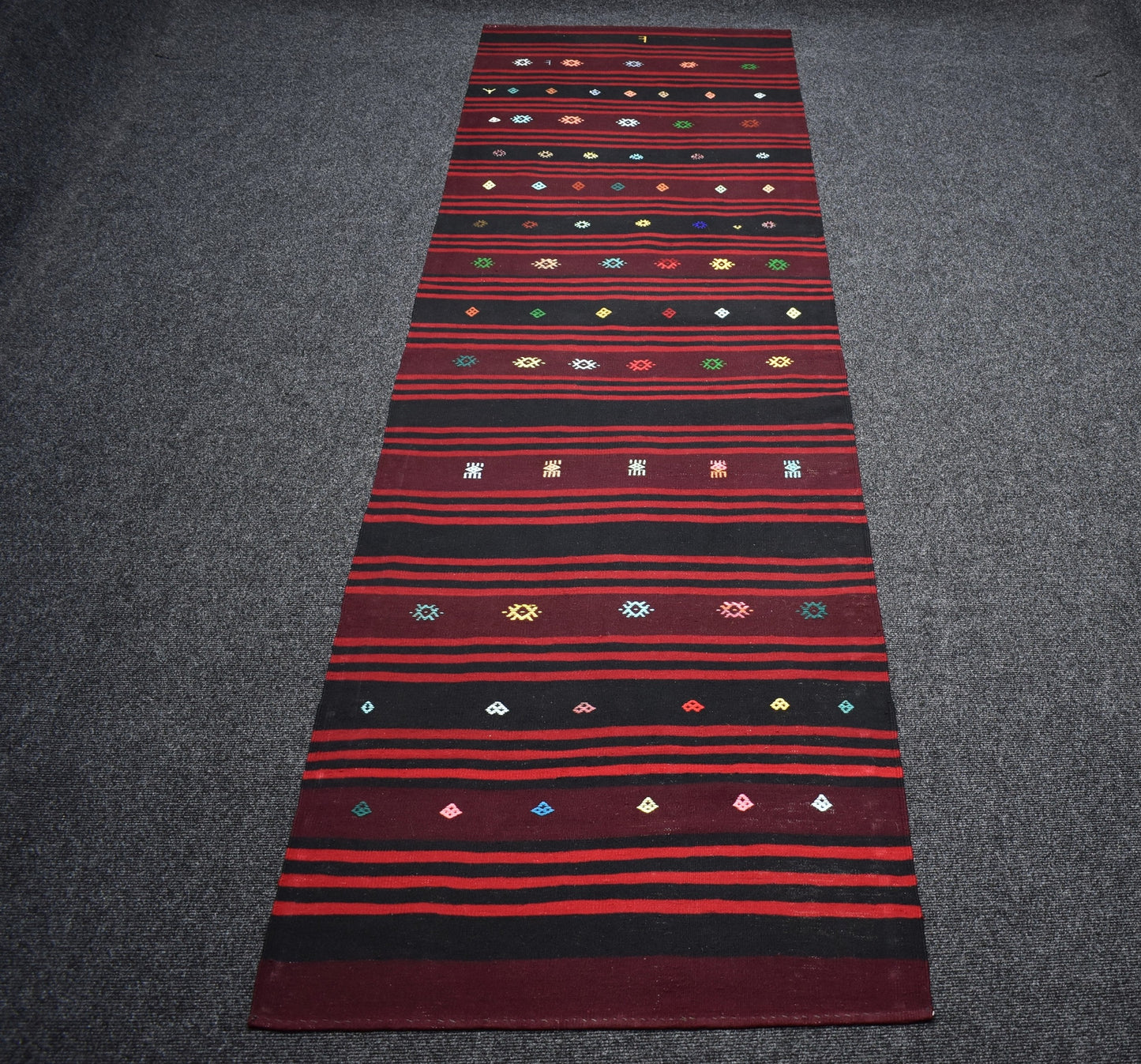 Yeni El Dokuması Başyapıt Malatya Yolluk Yün Kilim 7224