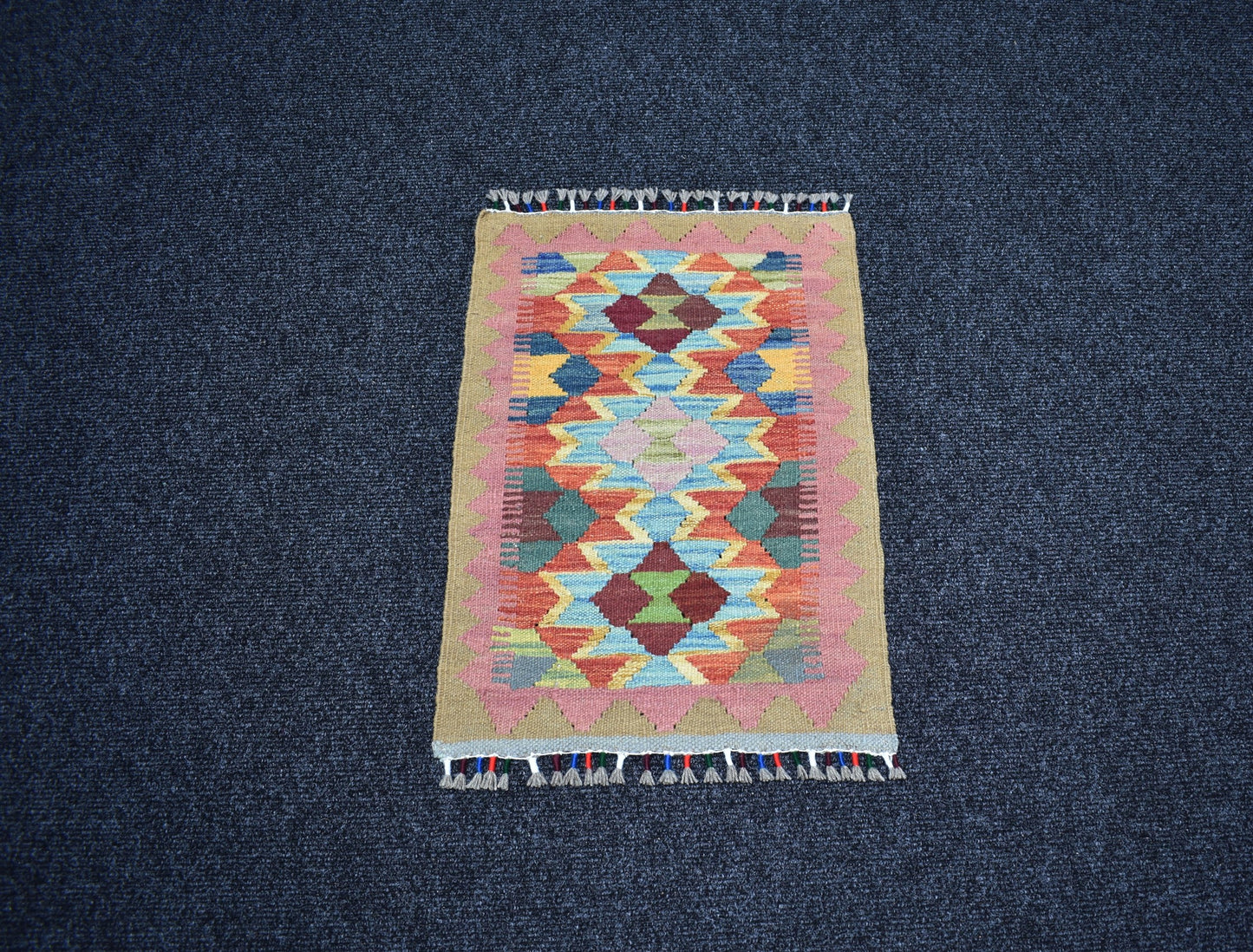 Yeni El Dokuma Ender Cerit Yörükleri Meşhed İran Yün Kilim 7229