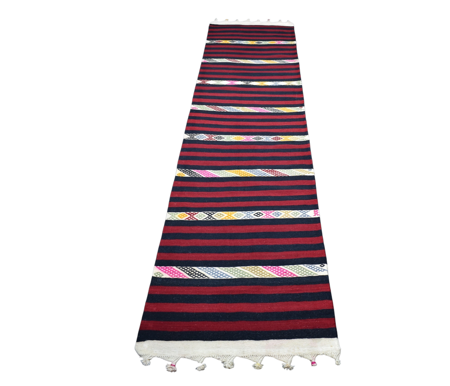 El Dokuması Başyapıt Malatya Yolluk Yün Kilim 7237