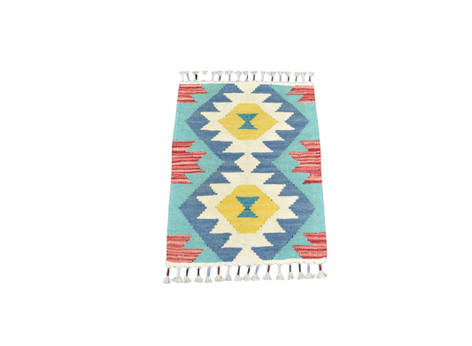 Yeni El Dokuma Ender Cerit Yörükleri Meşhed İran Yün Kilim 7239