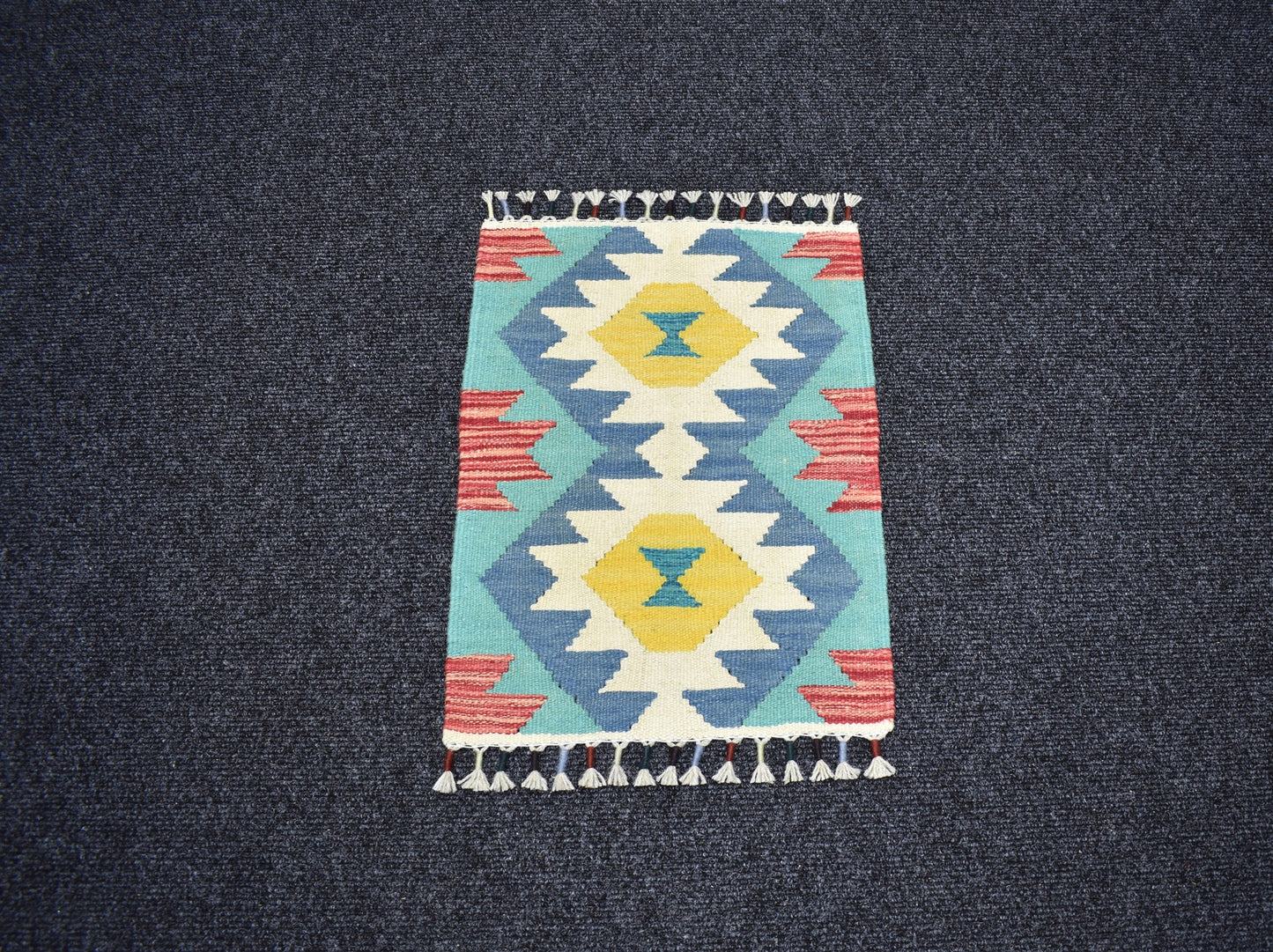 Yeni El Dokuma Ender Cerit Yörükleri Meşhed İran Yün Kilim 7239