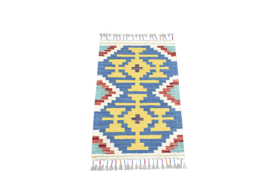 Yeni El Dokuma Otantik Cerit Yörükleri Meşhed İran Yün Kilim 7241