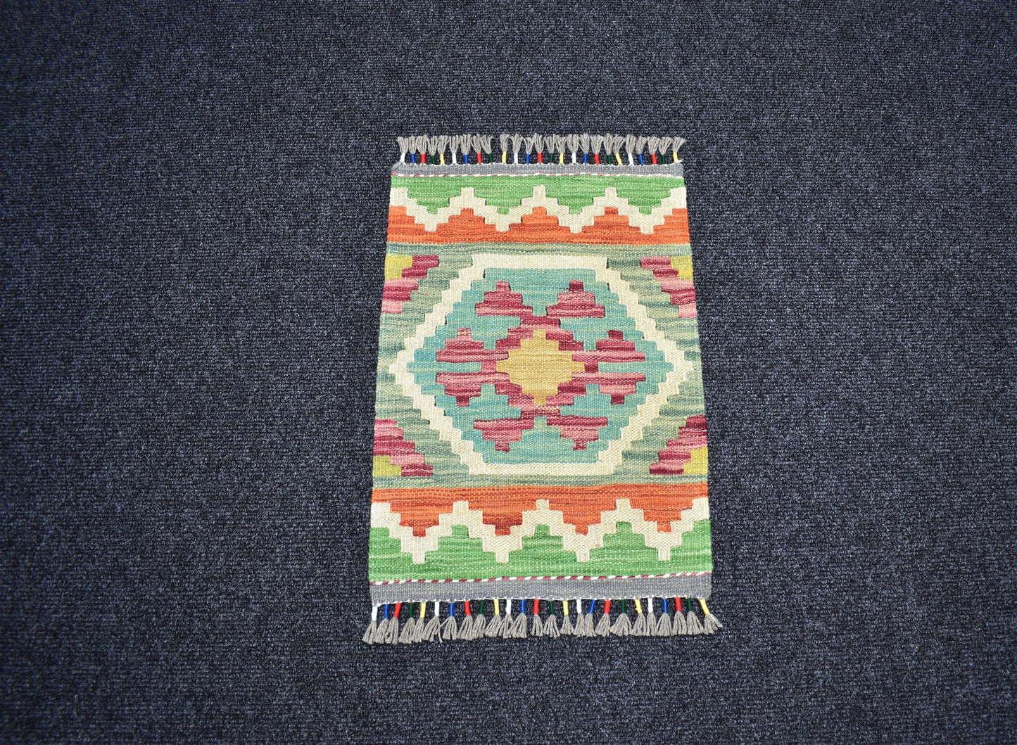 Yeni El Dokuma Nadir Cerit Yörükleri Meşhed İran Yün Kilim 7242