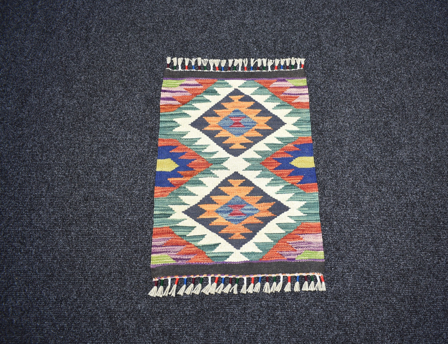 Yeni El Dokuma Nadir Meşhed Cerit Yörükleri İran Yün Kilim 7244