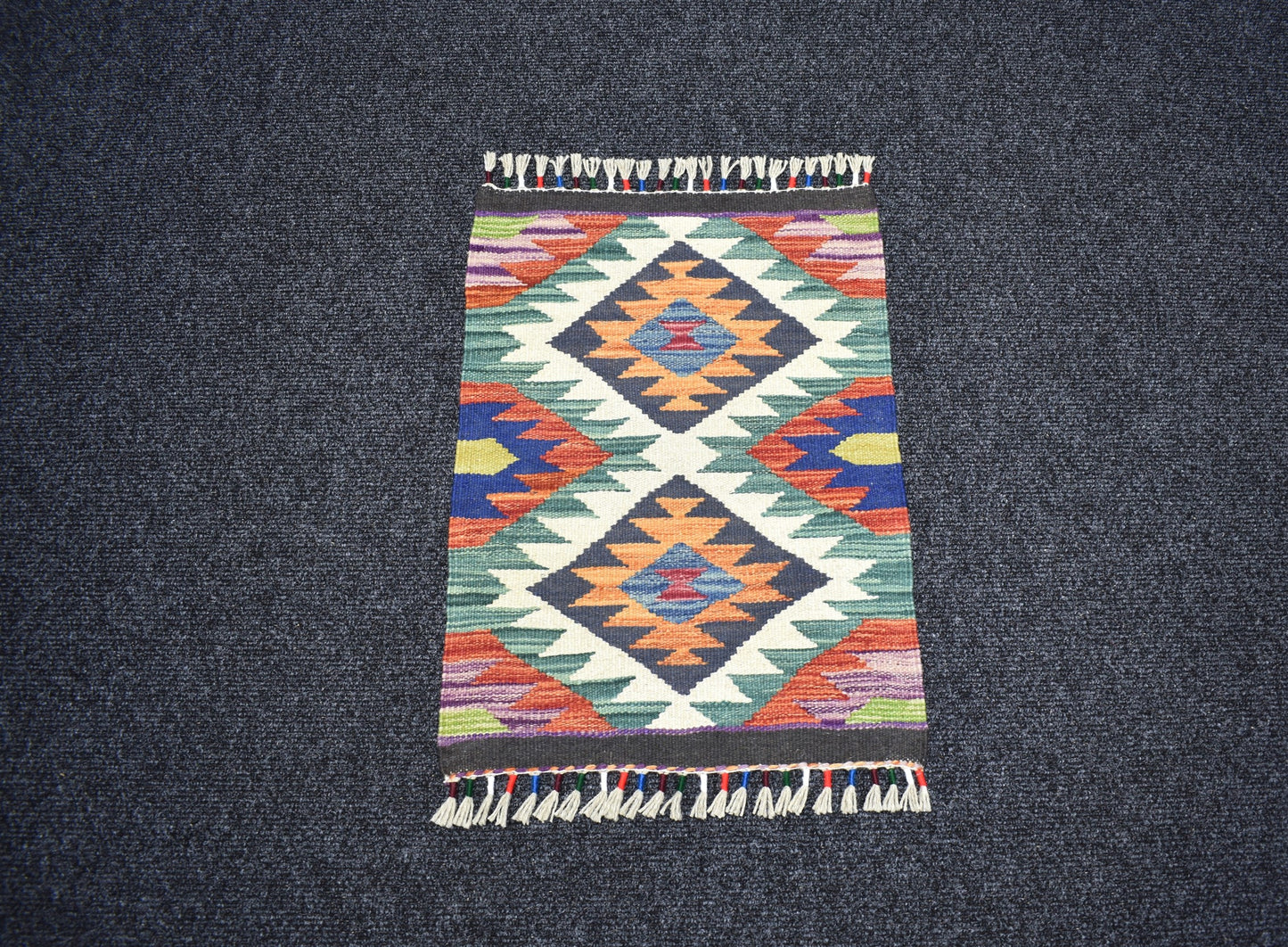 Yeni El Dokuma Nadir Meşhed Cerit Yörükleri İran Yün Kilim 7244