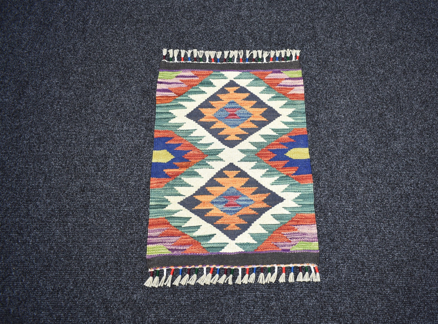 Yeni El Dokuma Nadir Meşhed Cerit Yörükleri İran Yün Kilim 7244