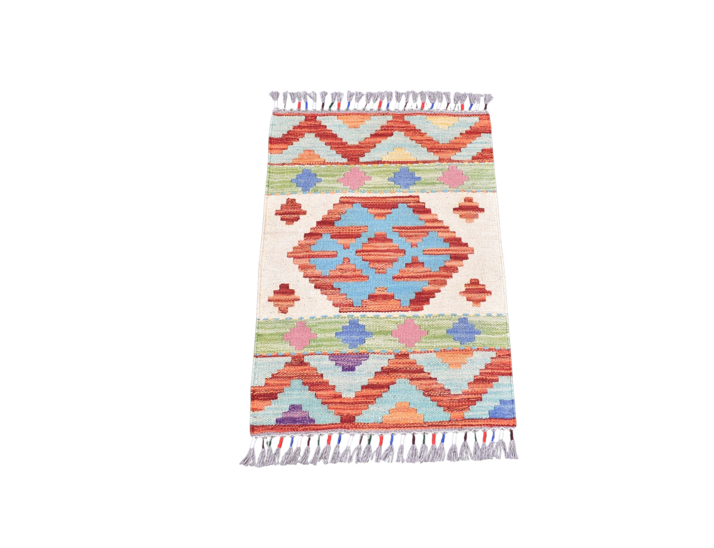 Yeni El Dokuma Emsalsiz Meşhed Cerit Yörükleri İran Yün Kilim 7245