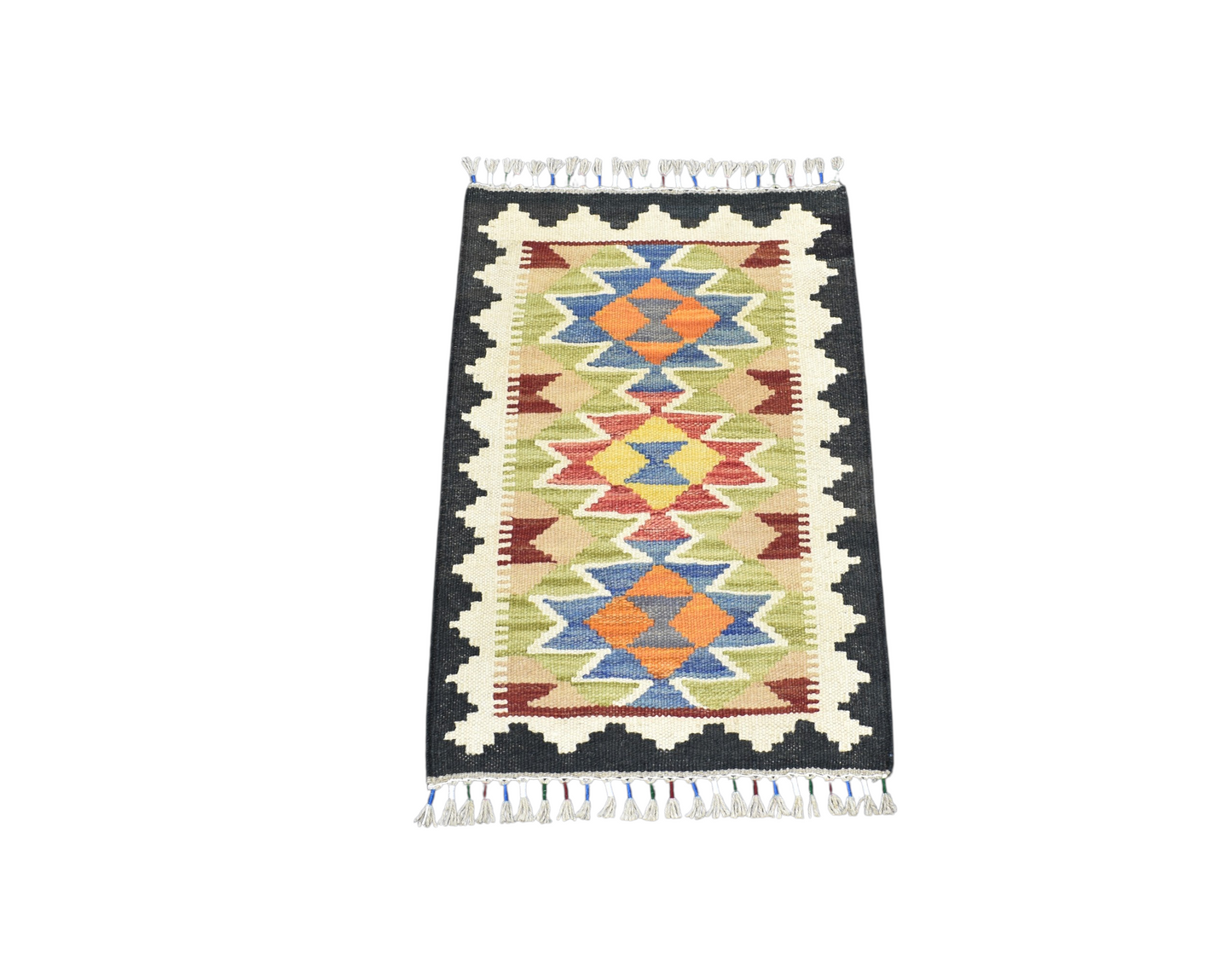 Yeni El Dokuma Seçkin Meşhed Cerit Yörükleri İran Yün Kilim 7247