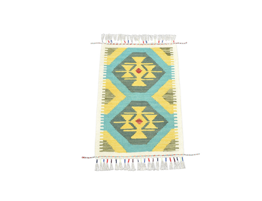 Yeni El Dokuma Enfes Meşhed Cerit Yörükleri İran Yün Kilim 7248