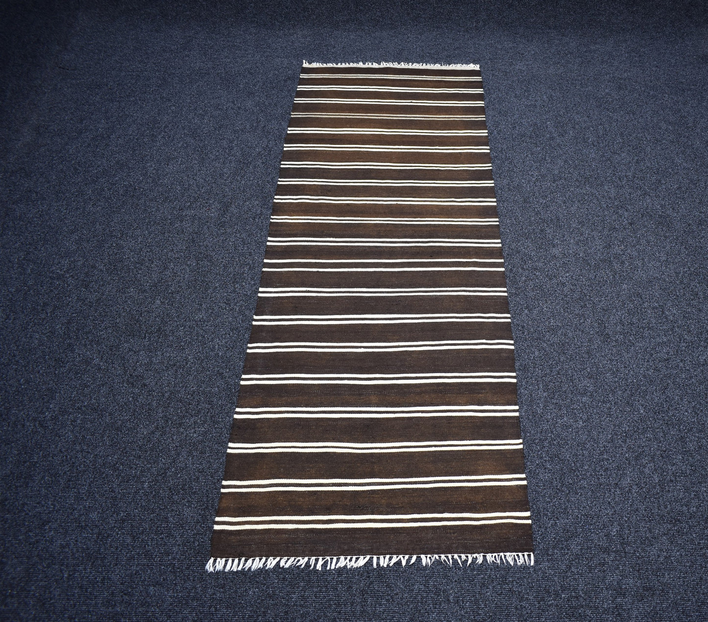 Vintage El Dokuma Seçkin Otantik Şarköy Yolluk Yün Kilim 7255