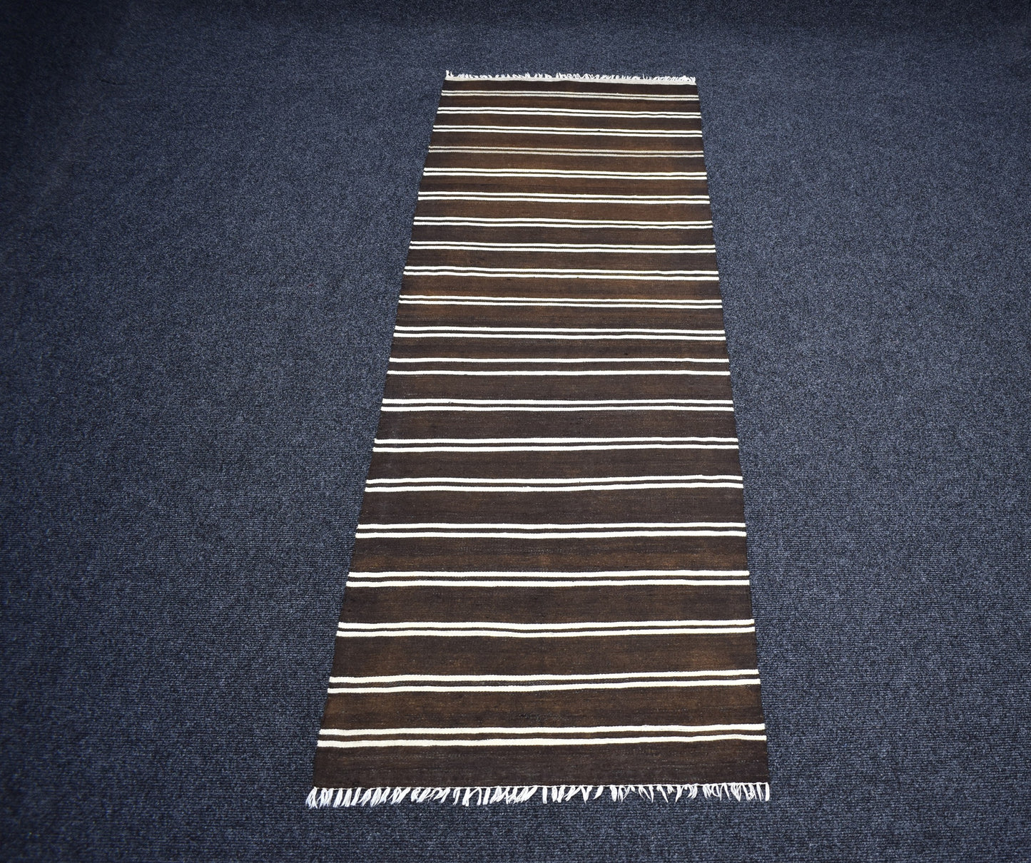 Vintage El Dokuma Seçkin Otantik Şarköy Yolluk Yün Kilim 7255