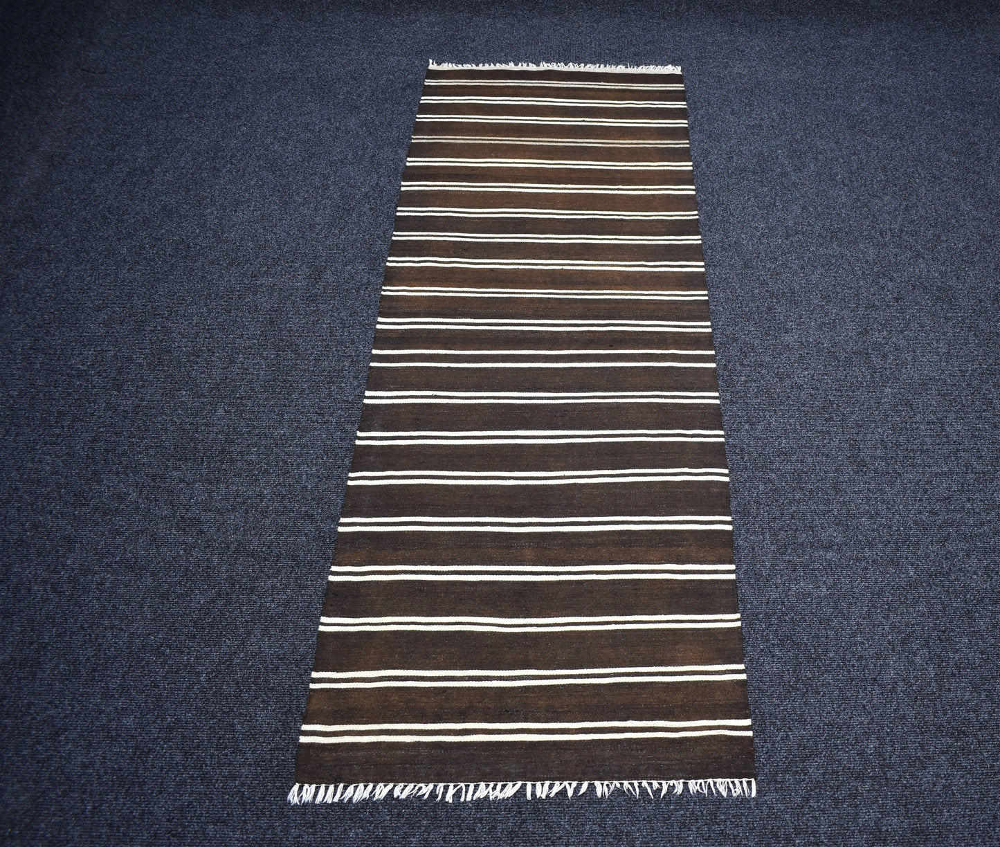 Vintage El Dokuma Seçkin Otantik Şarköy Yolluk Yün Kilim 7255