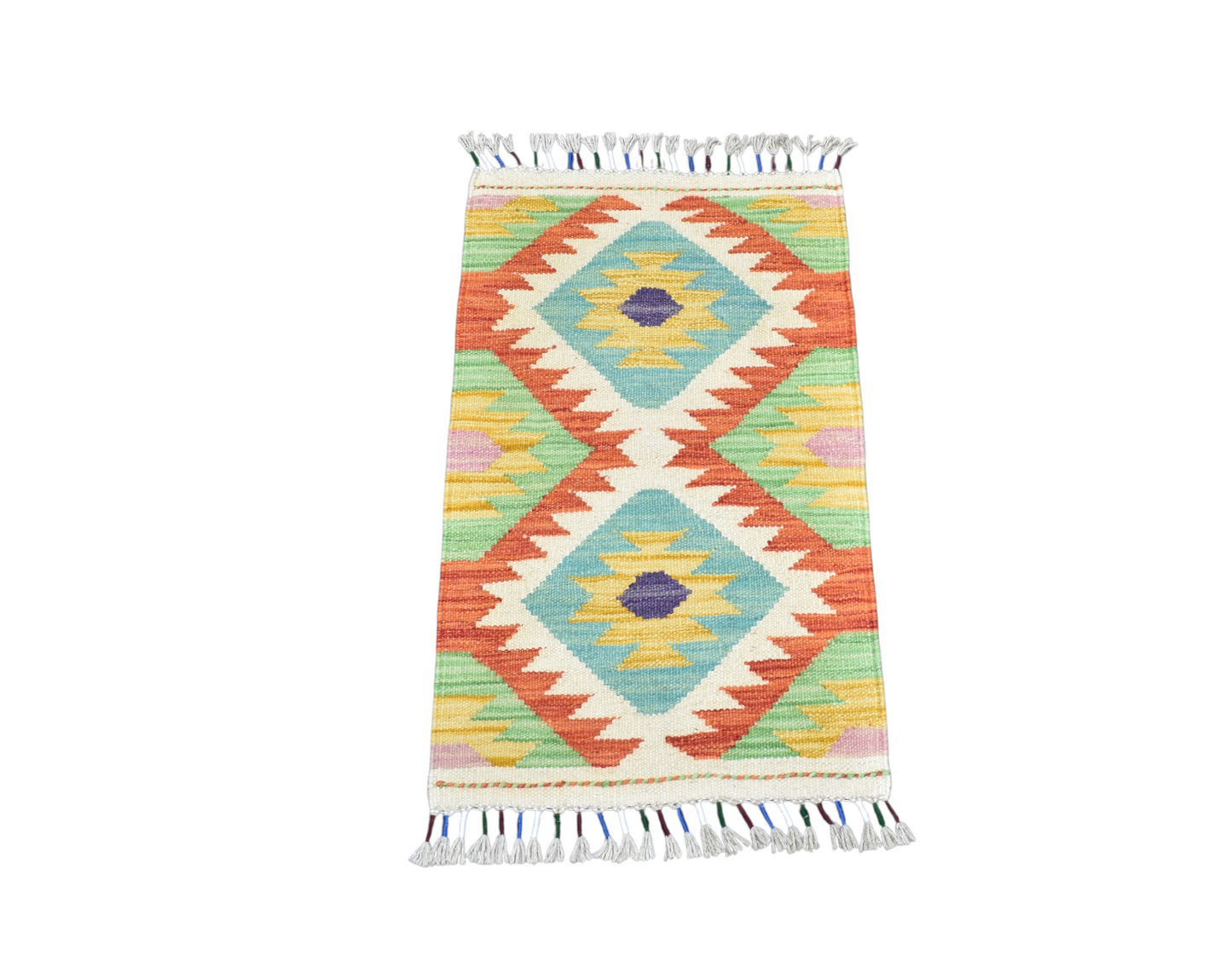 Yeni El Dokuma Seçkin Cerit Yörükleri Meşhed İran Yün Kilim 7256