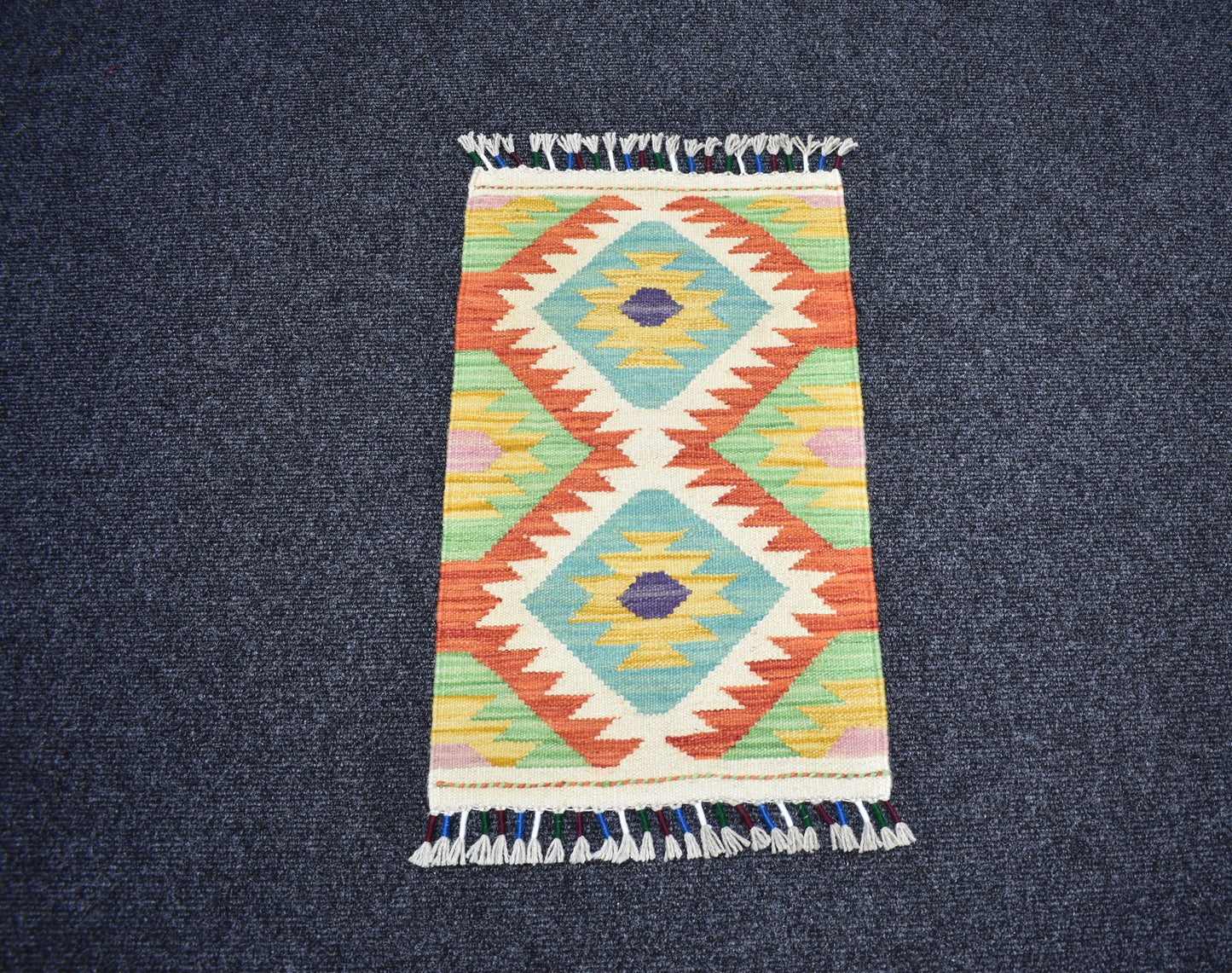 Yeni El Dokuma Seçkin Cerit Yörükleri Meşhed İran Yün Kilim 7256
