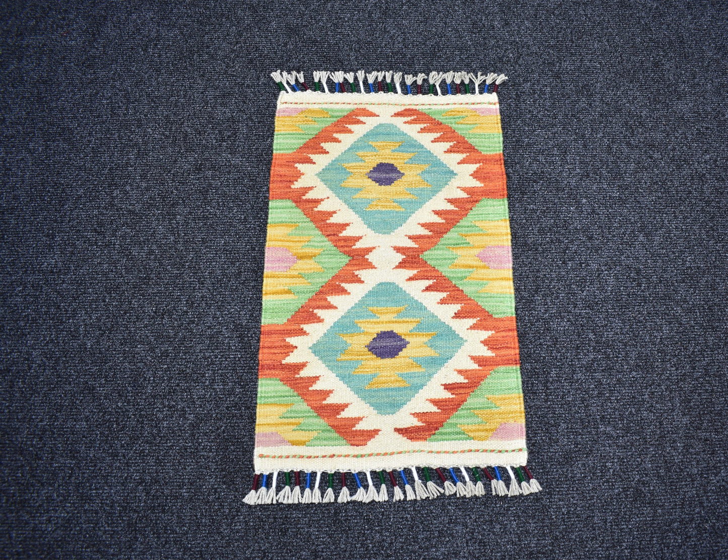 Yeni El Dokuma Seçkin Cerit Yörükleri Meşhed İran Yün Kilim 7256