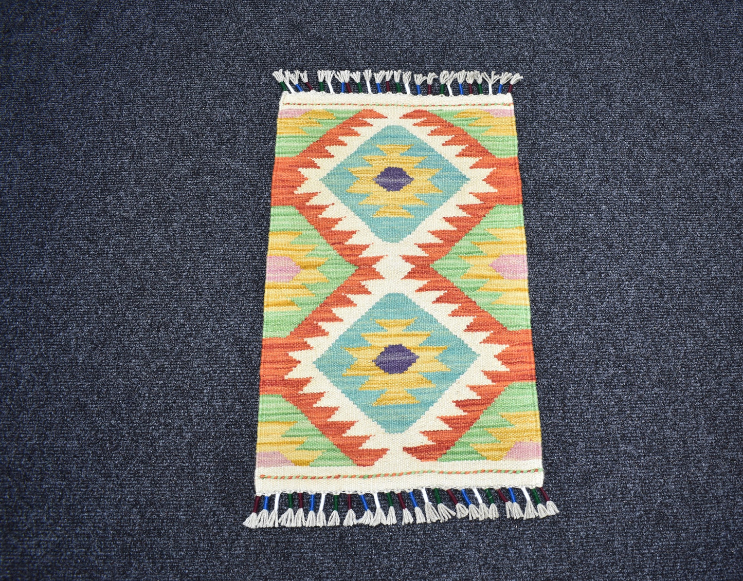 Yeni El Dokuma Seçkin Cerit Yörükleri Meşhed İran Yün Kilim 7256