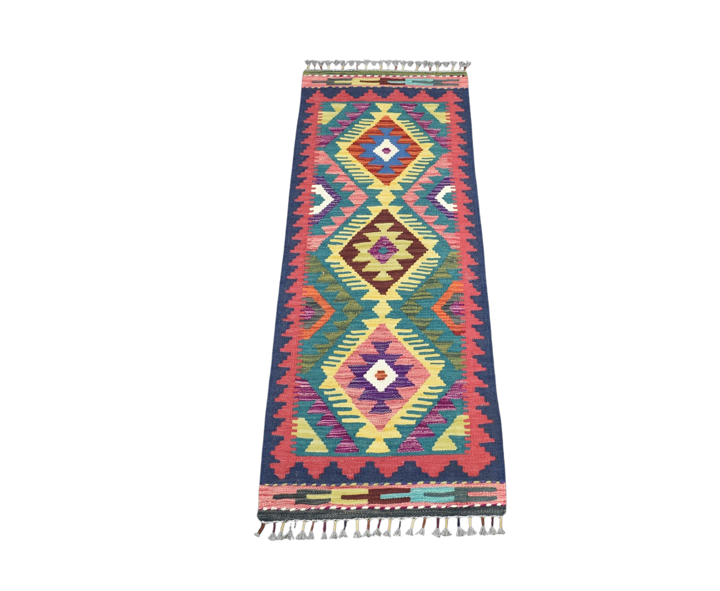 Yeni El Dokuma Seçkin Cerit Yörükleri Meşhed İran Yün Kilim 7271