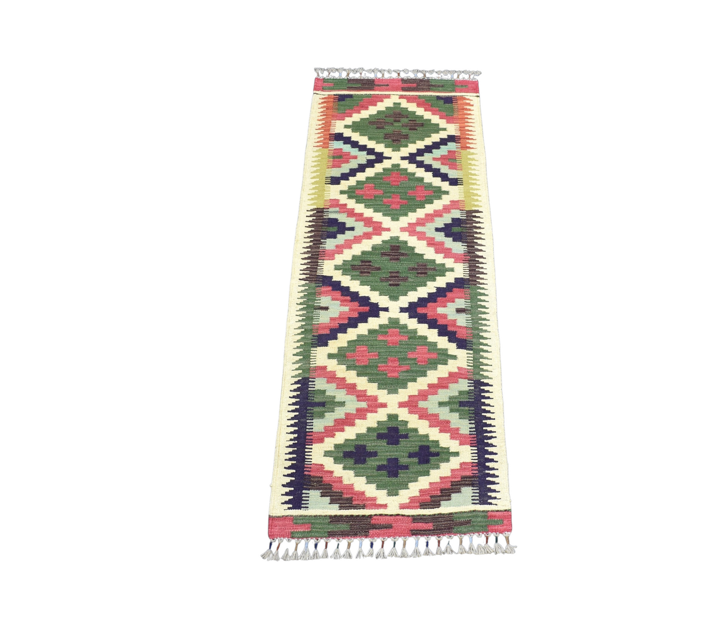 Yeni El Dokuma Nadir Cerit Yörükleri Meşhed İran Yün Kilim 7272