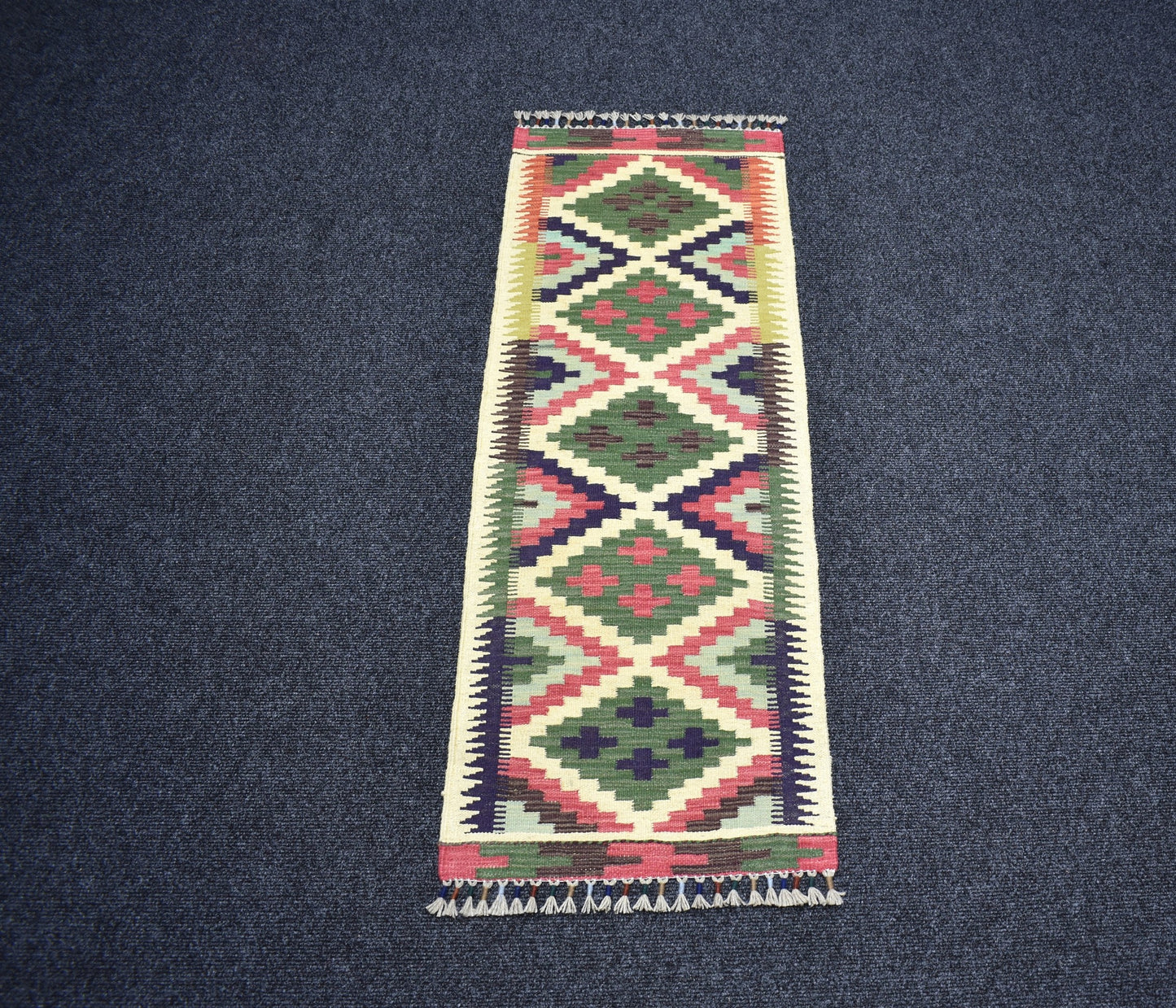 Yeni El Dokuma Nadir Cerit Yörükleri Meşhed İran Yün Kilim 7272