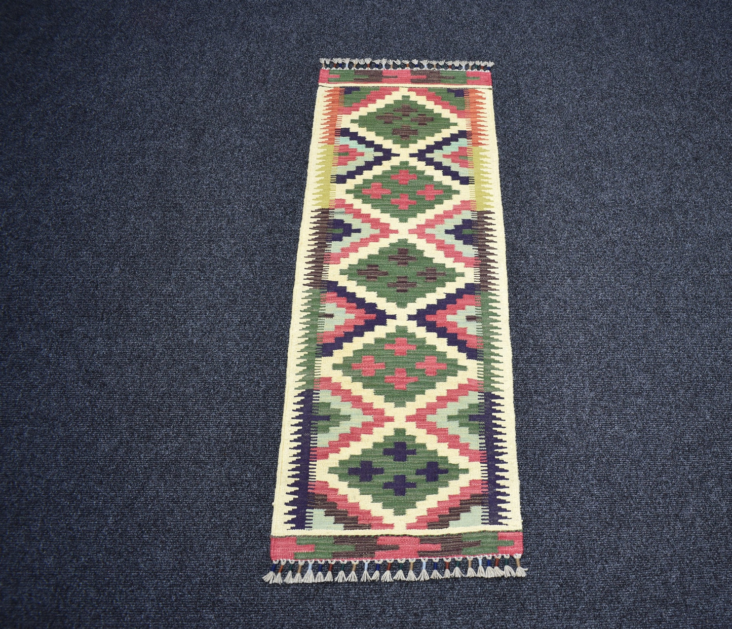 Yeni El Dokuma Nadir Cerit Yörükleri Meşhed İran Yün Kilim 7272