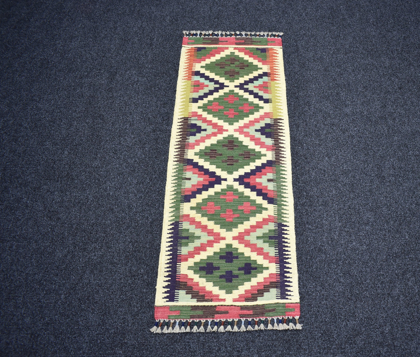 Yeni El Dokuma Nadir Cerit Yörükleri Meşhed İran Yün Kilim 7272