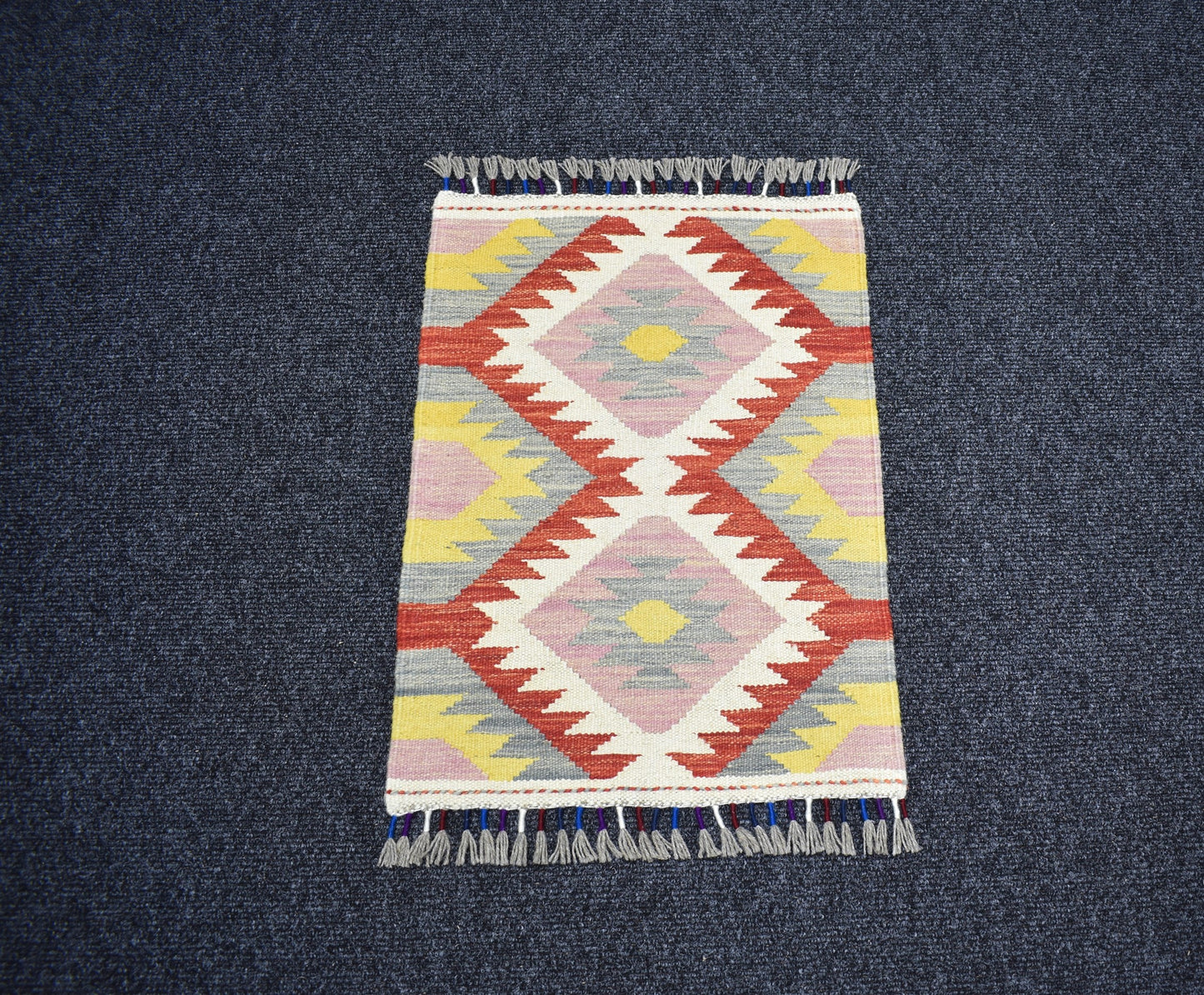 Yeni El Dokuma Enfes Cerit Yörükleri Meşhed İran Yün Kilim 7275
