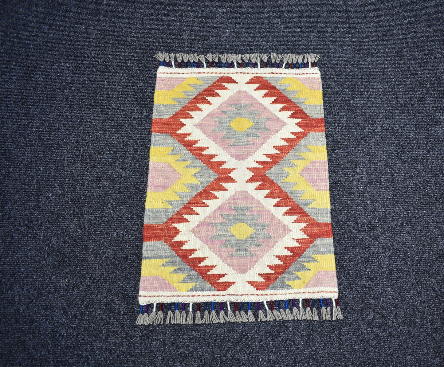 Yeni El Dokuma Enfes Cerit Yörükleri Meşhed İran Yün Kilim 7275